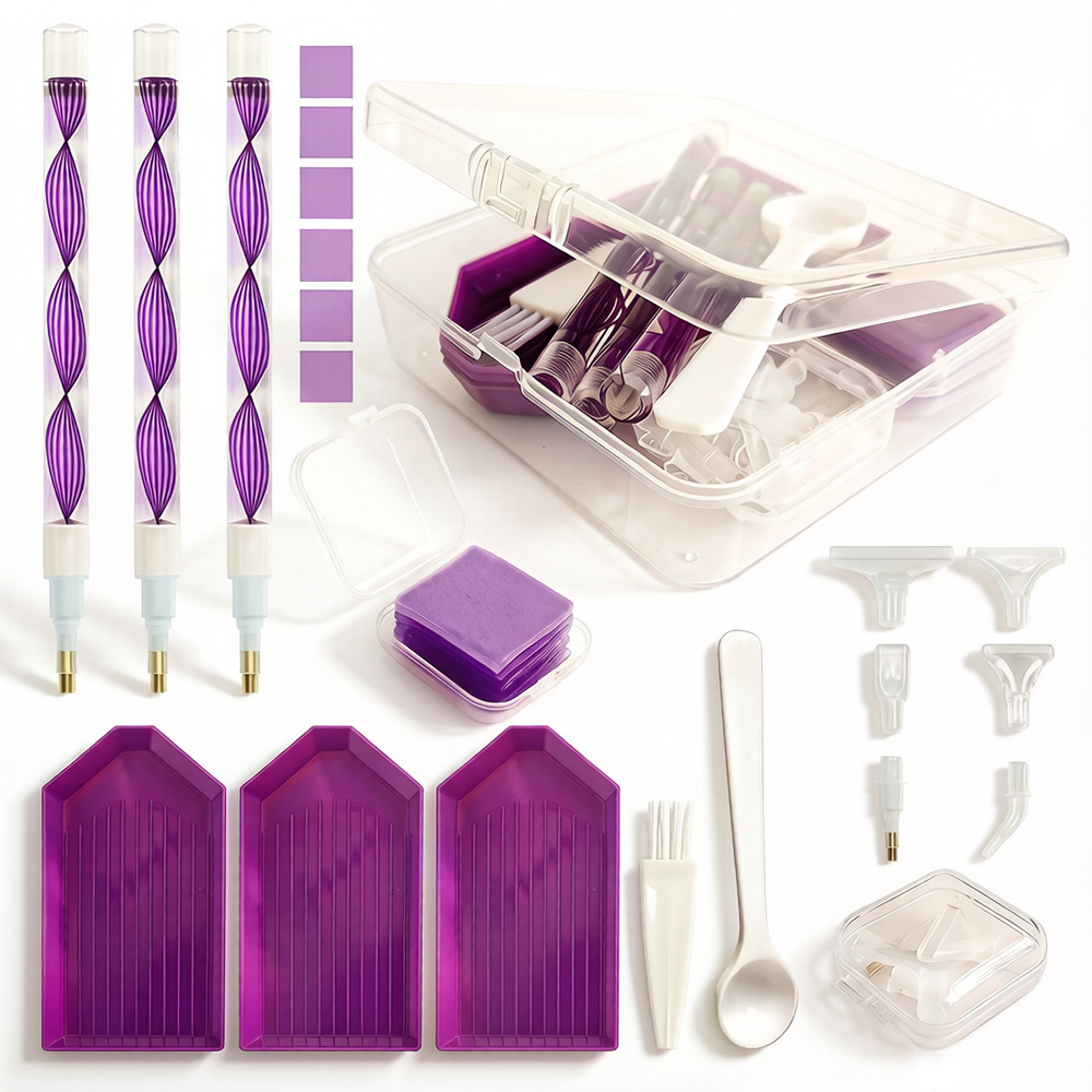 Craft Embellishment Storage - Zestaw narzędzi do samodzielnego wykonania obrazów