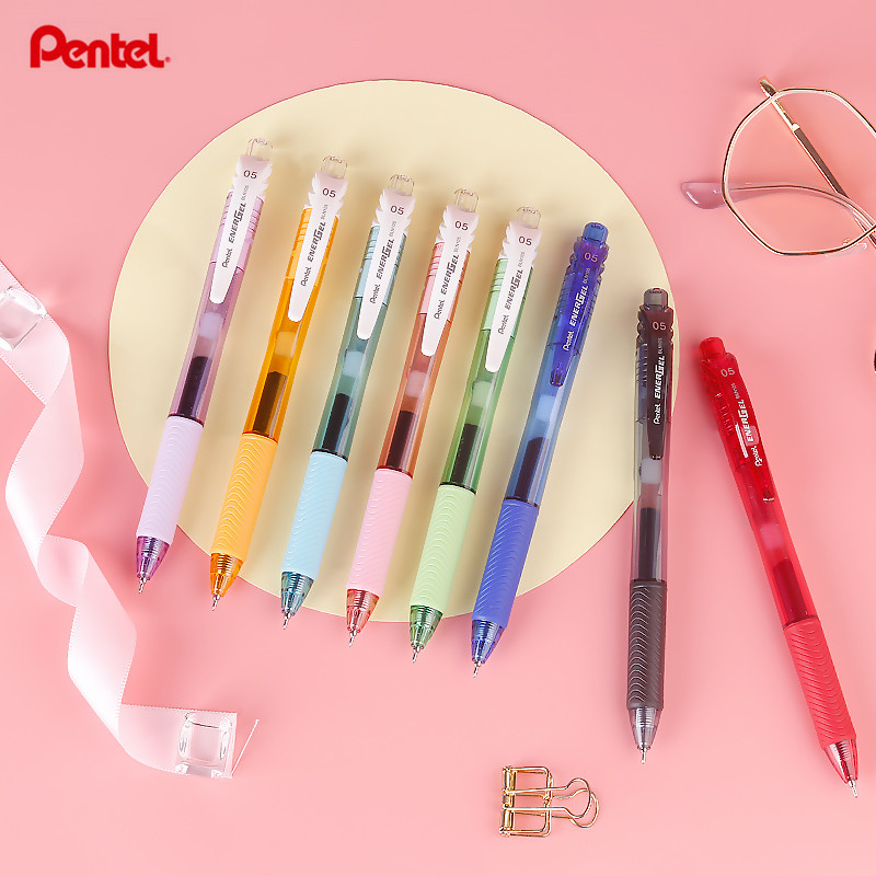 Pentel Pen Energel - Pentel EnerGel Liquid kolorowe pióro żelowe