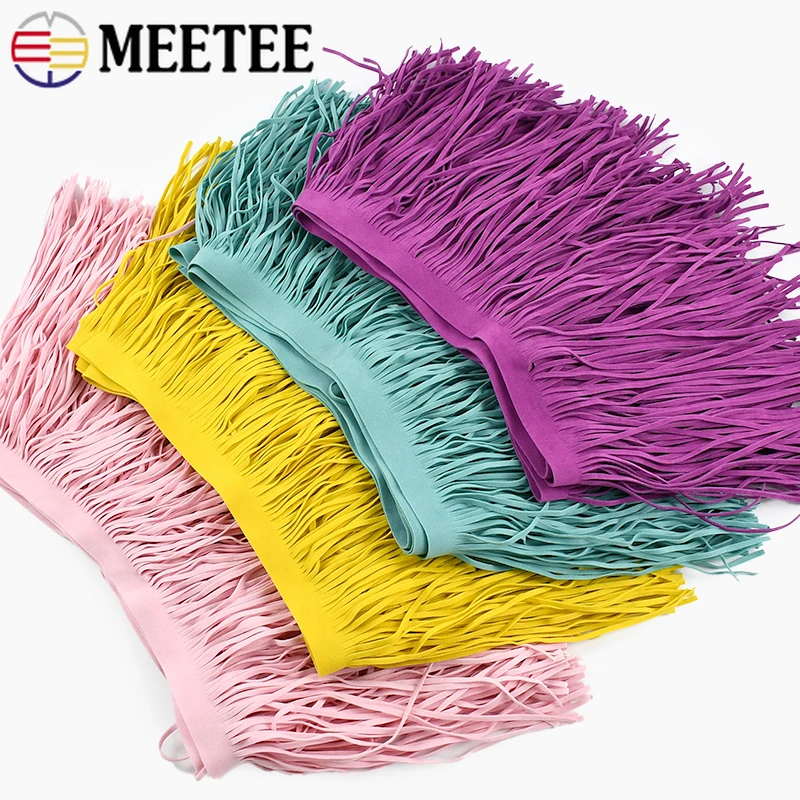 Fringe Ribbon Sewing - 2-5M 15cm Zamszowe Frędzle z Chwostami