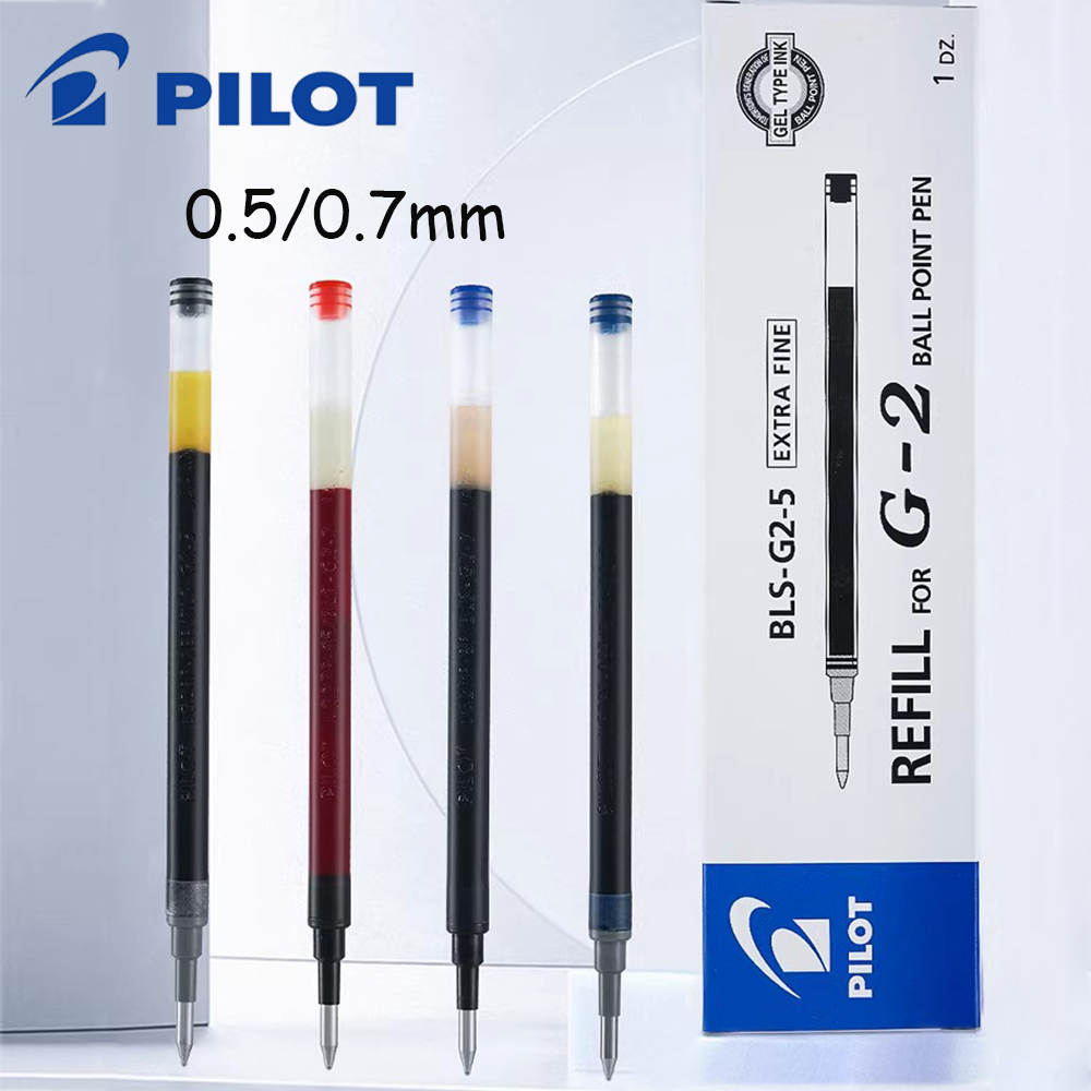 Pilot Pen G2 - 12 szt. Japońskie wkłady do długopisów
