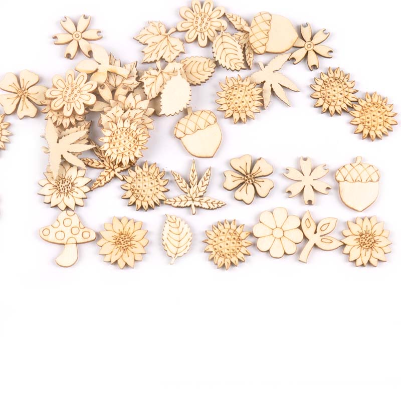 30 sztuk 25-30mm drewno DIY ak – Craft Embellishments recenzja i cena