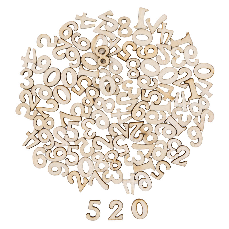 100szt Litery Drewniany Alfabe – Craft Embellishments recenzja i cena