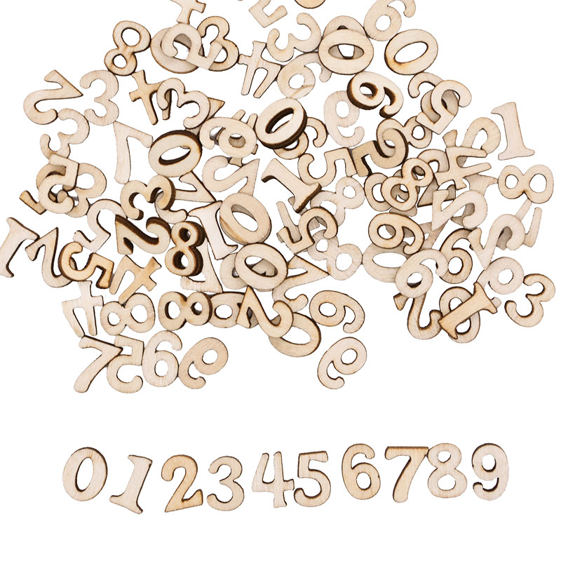 100szt Litery Drewniany Alfabe – Craft Embellishments recenzja i cena