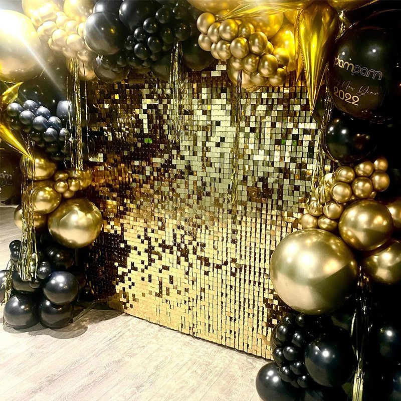 12/16/18/24 szt. Błyszczące tł – Sequin Fabric Panel recenzja i cena