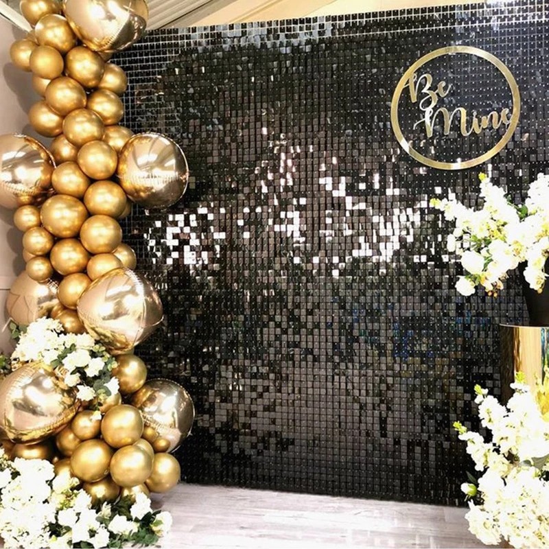 12/16/18/24 szt. Błyszczące tł – Sequin Fabric Panel recenzja i cena
