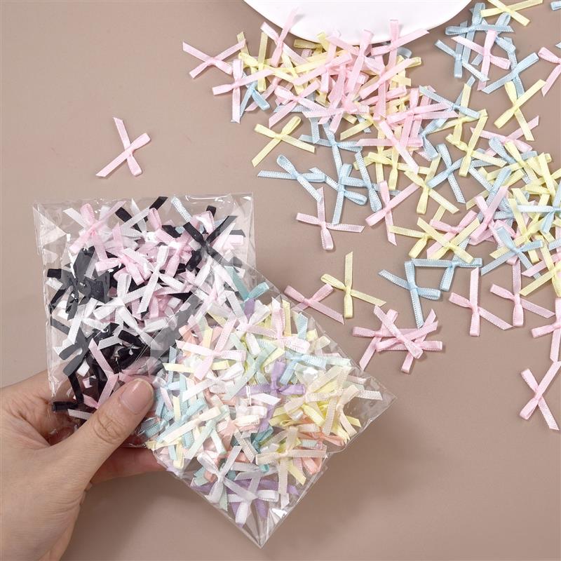 100 sztuk 3mm wstążki Mini wst – Christmas Craft Embellishment recenzja i cena