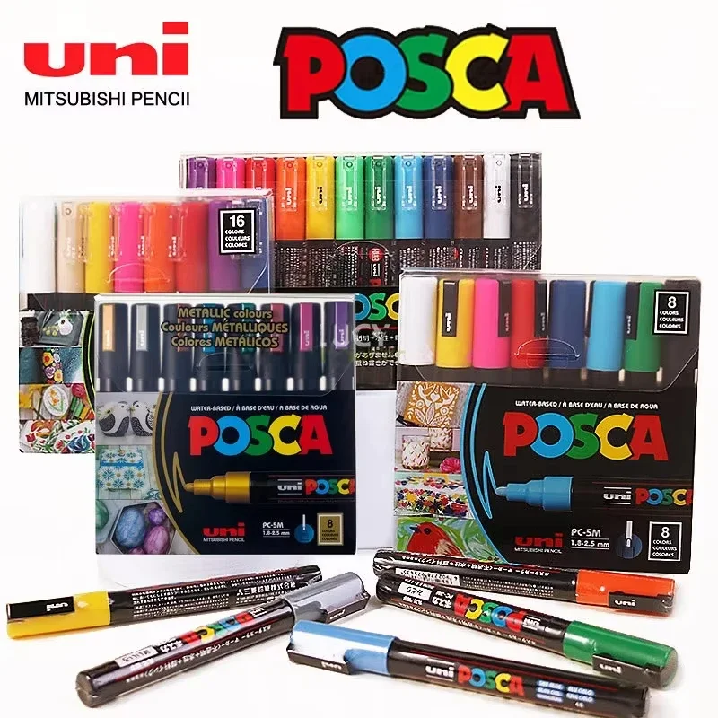 Uni Posca Art Marker Set 7/8/1 – Copic Marker Classic recenzja i cena