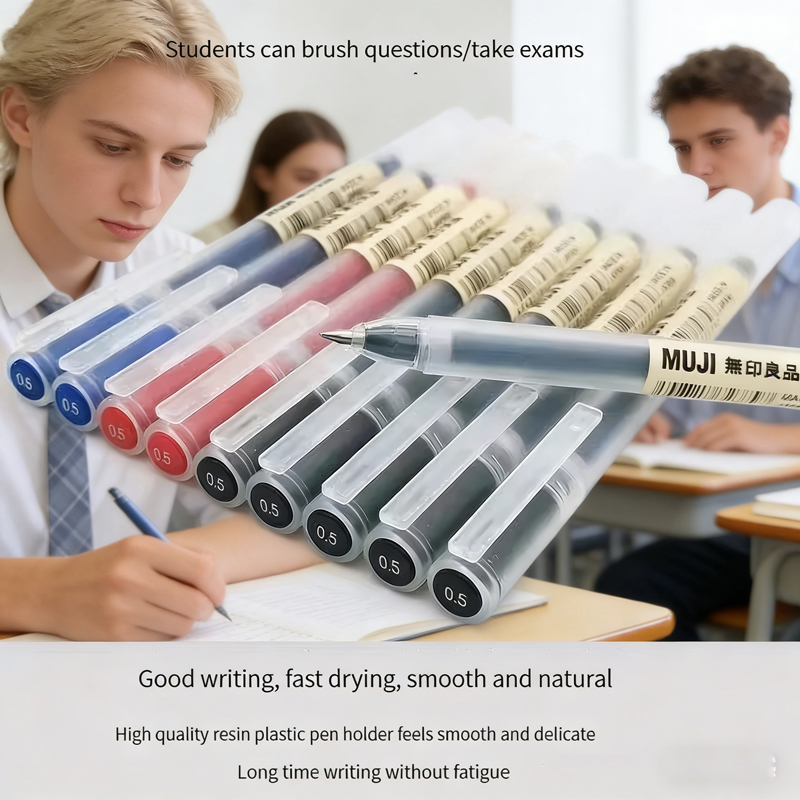 Zestaw długopisów MUJI, 6/8 sz – Muji Stationery Gel Pen recenzja i cena