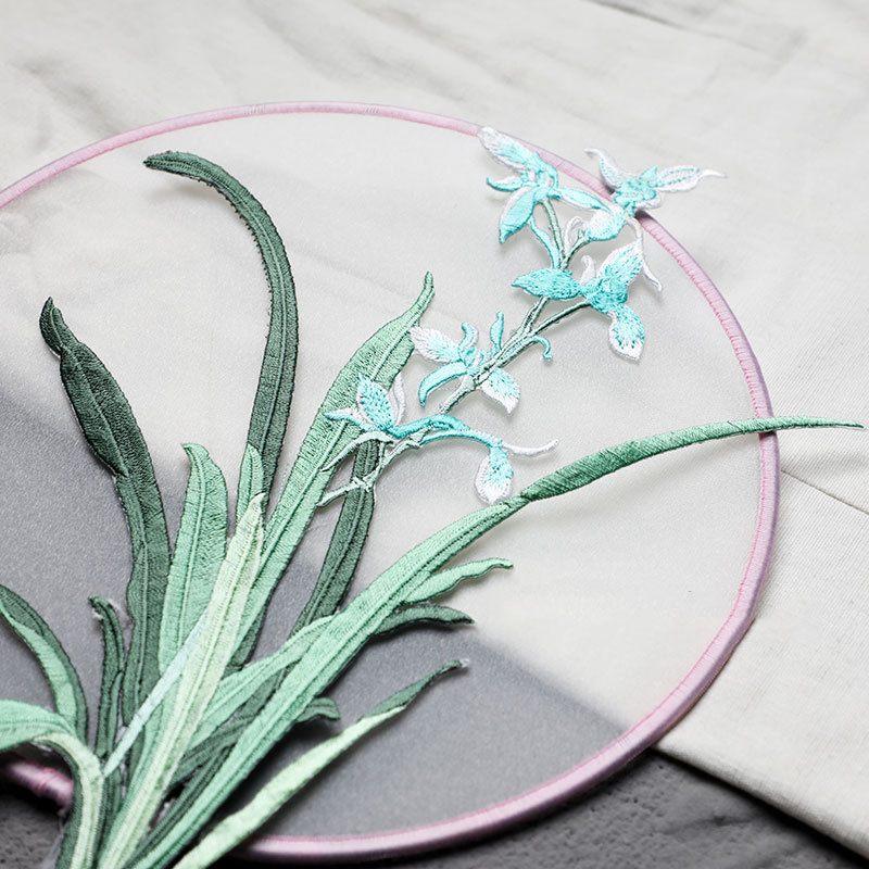 1 Piece Iron on Patch Embroide – Applique Patch Flower recenzja i cena