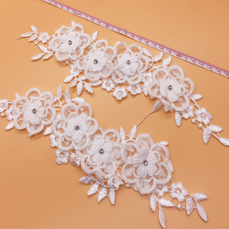 2 pary/partia Siateczkowa Modn – Applique Patch Flower recenzja i cena