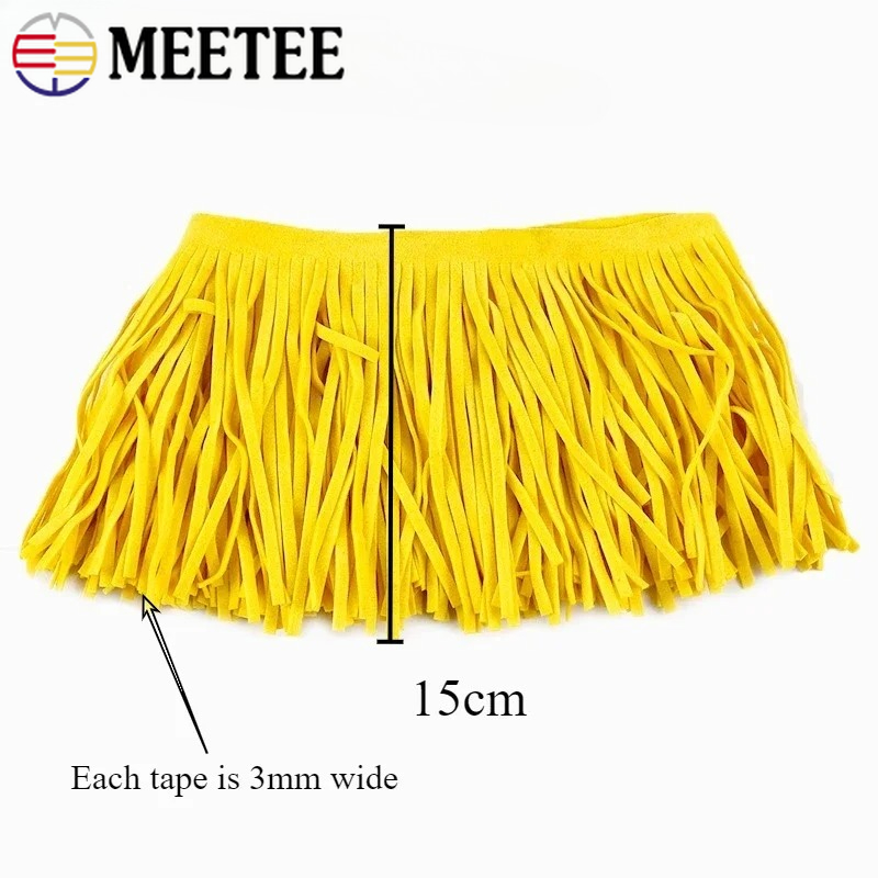 1-5M 15cm Zamszowe Frędzle z C – Fringe Ribbon Sewing recenzja i cena