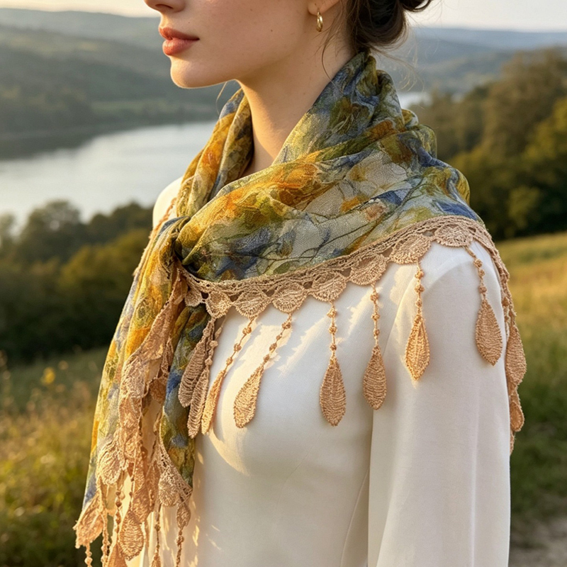 Vintage'owa kwiatowa koronkowa – Tassel Fringe Trim recenzja i cena