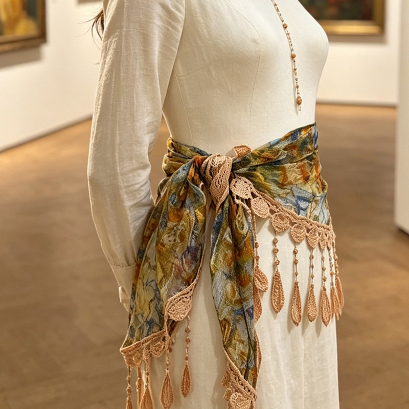 Vintage'owa kwiatowa koronkowa – Tassel Fringe Trim recenzja i cena