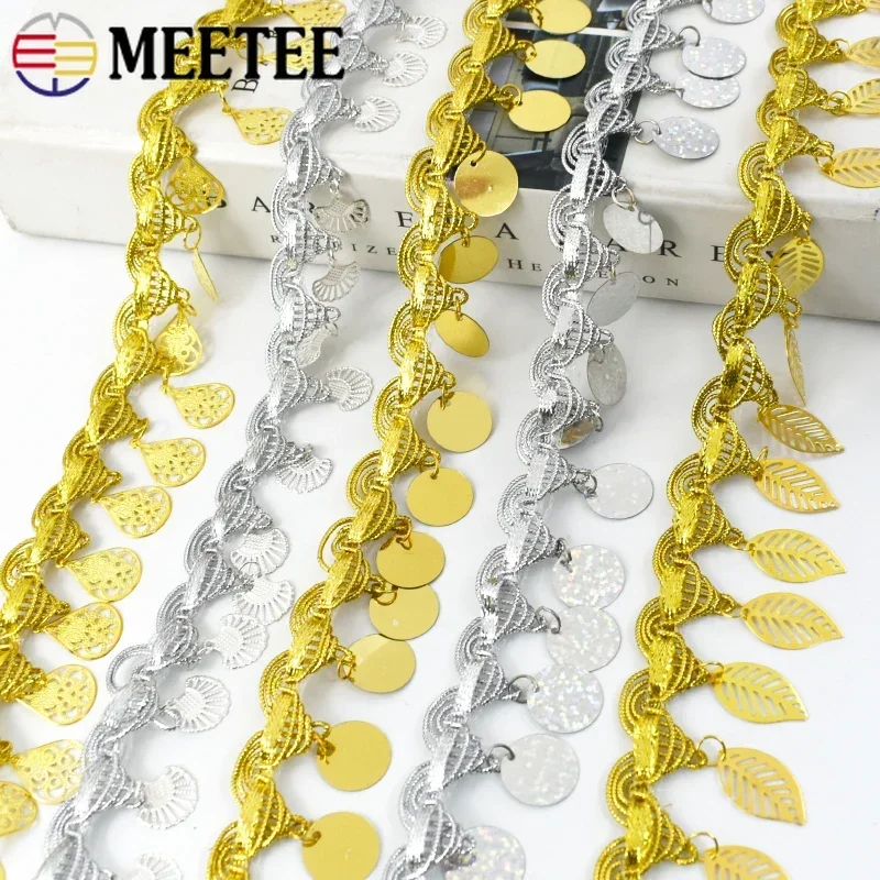 4/9 Jardów 3-5.5cm Złota Srebr – Fringe Ribbon Sewing recenzja i cena