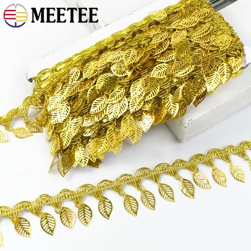 4/9 Jardów 3-5.5cm Złota Srebr – Fringe Ribbon Sewing recenzja i cena