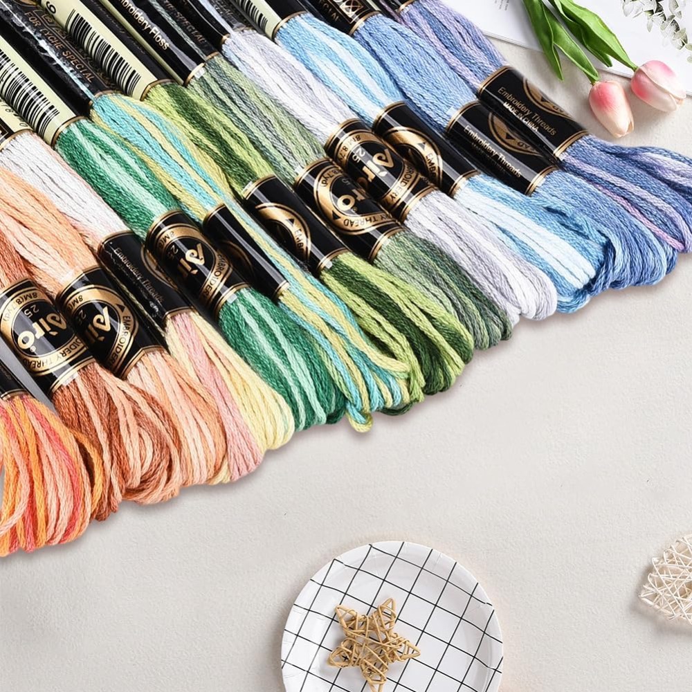 12 motków, 105 jardów, mulina  – Embroidery Embellishments recenzja i cena