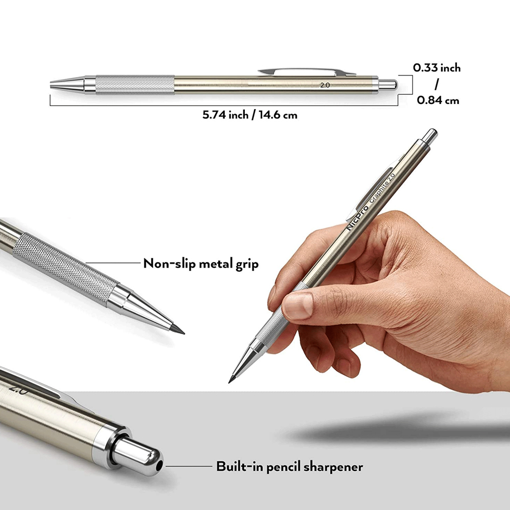 Ołówki automatyczne 2.0mm 2B d – Staedtler Pencil Lumocolor recenzja i cena