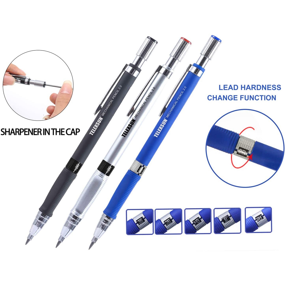 Ołówki automatyczne 2.0mm 2B d – Staedtler Pencil Lumocolor recenzja i cena