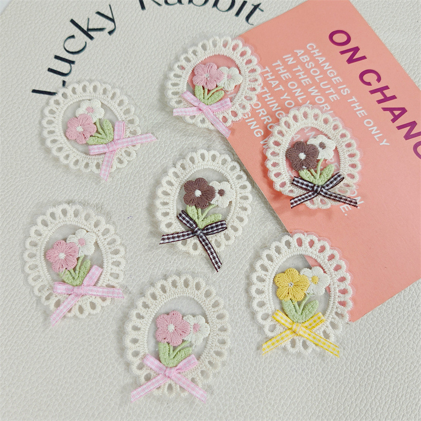 10 SZTUK Nowe, wiosenno-letnie – Applique Patch Flower recenzja i cena