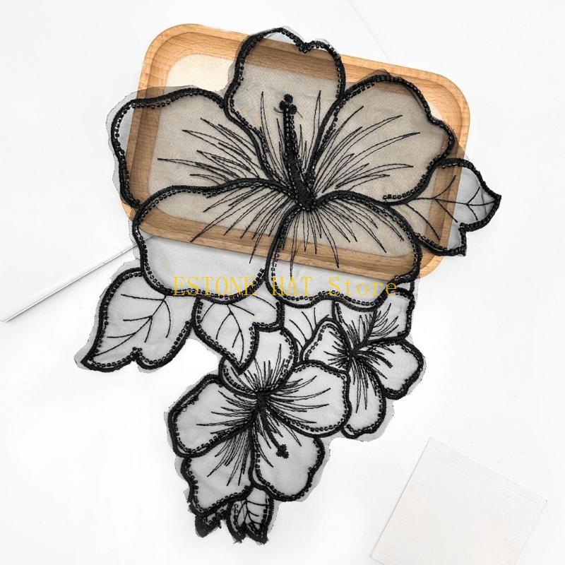 49MF kwiatowe naszywki eleganc – Applique Patch Flower recenzja i cena