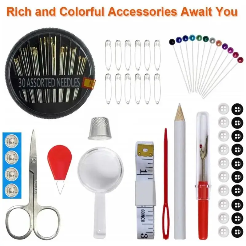 Zestawy do szycia DIY, wielofu – Craft Embellishment Storage recenzja i cena