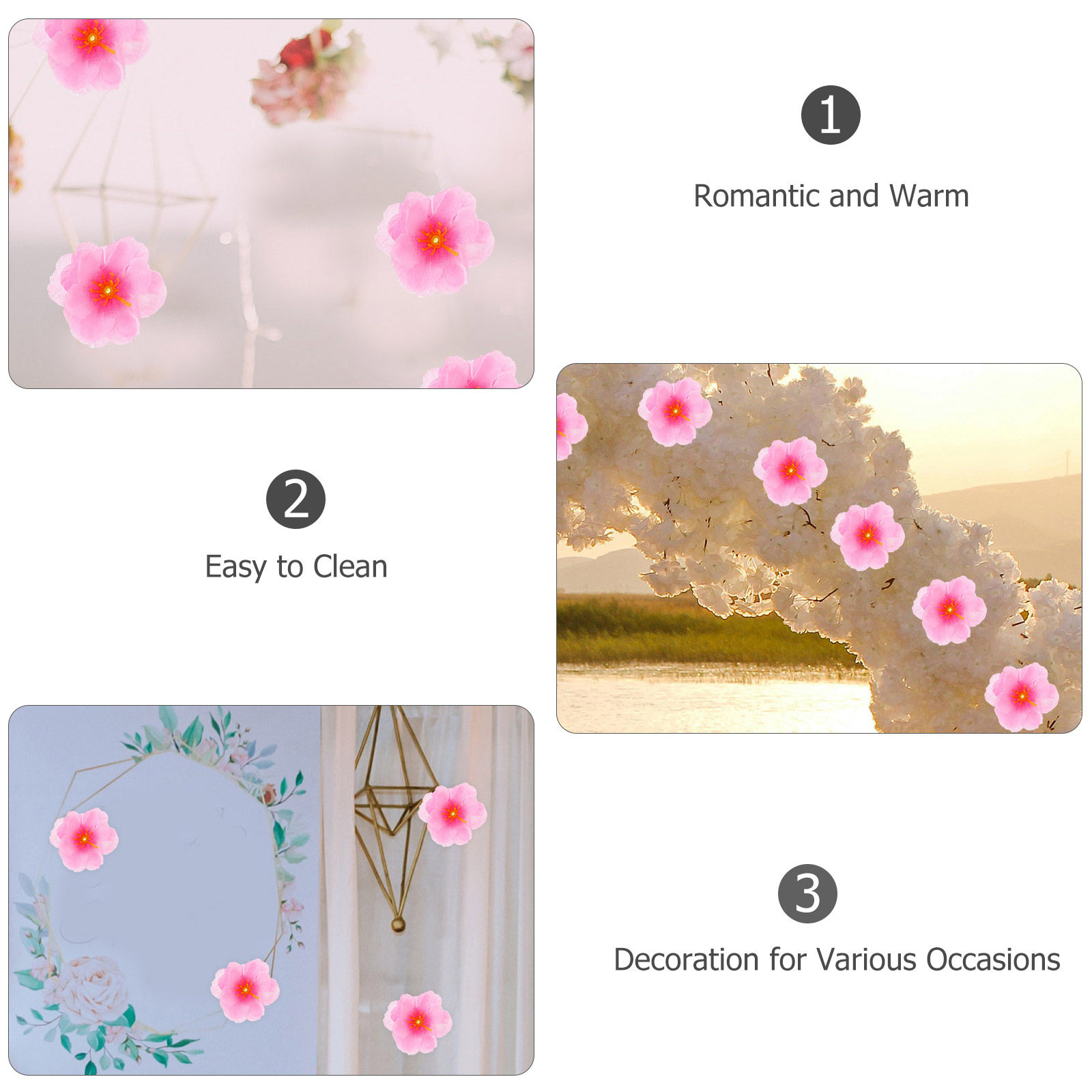 100 sztuk ozdób z tkaniny w ks – Embellishment Crafts recenzja i cena