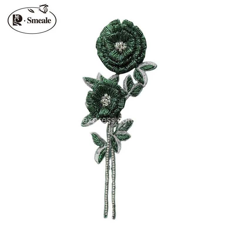 Nowe, wielokolorowe, ręcznie r – Applique Patch Flower recenzja i cena