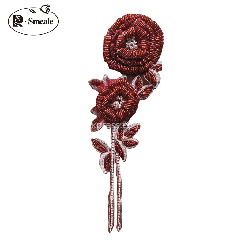 Nowe, wielokolorowe, ręcznie r – Applique Patch Flower recenzja i cena