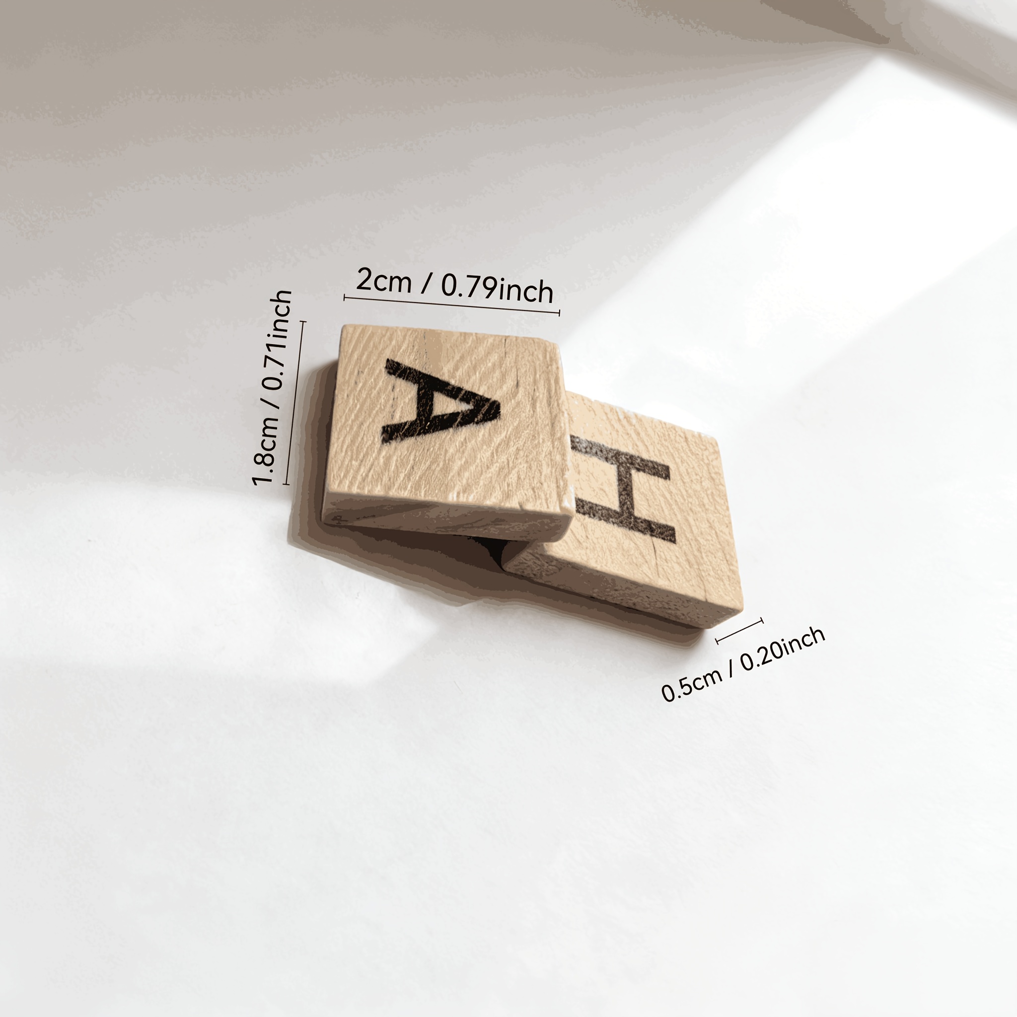 100 SZT. Drewniane Kostki z Li – Craft Embellishments recenzja i cena