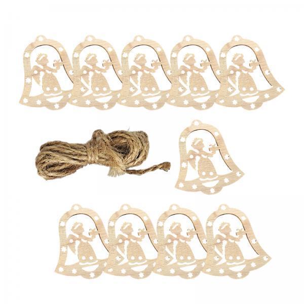 Niedokończone drewniane wycina – Christmas Craft Embellishment recenzja i cena
