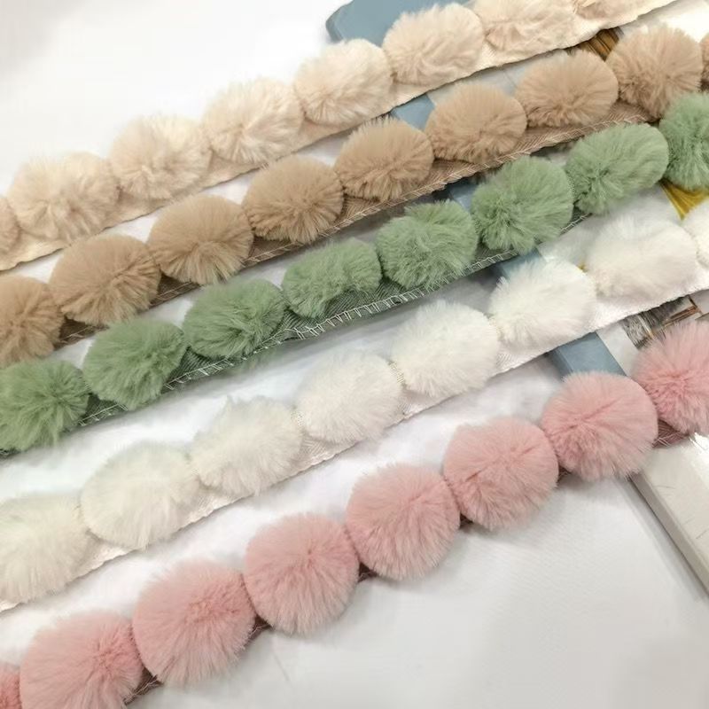 3cm Sztuczne futro królicze po – Fringe Ribbon Sewing recenzja i cena