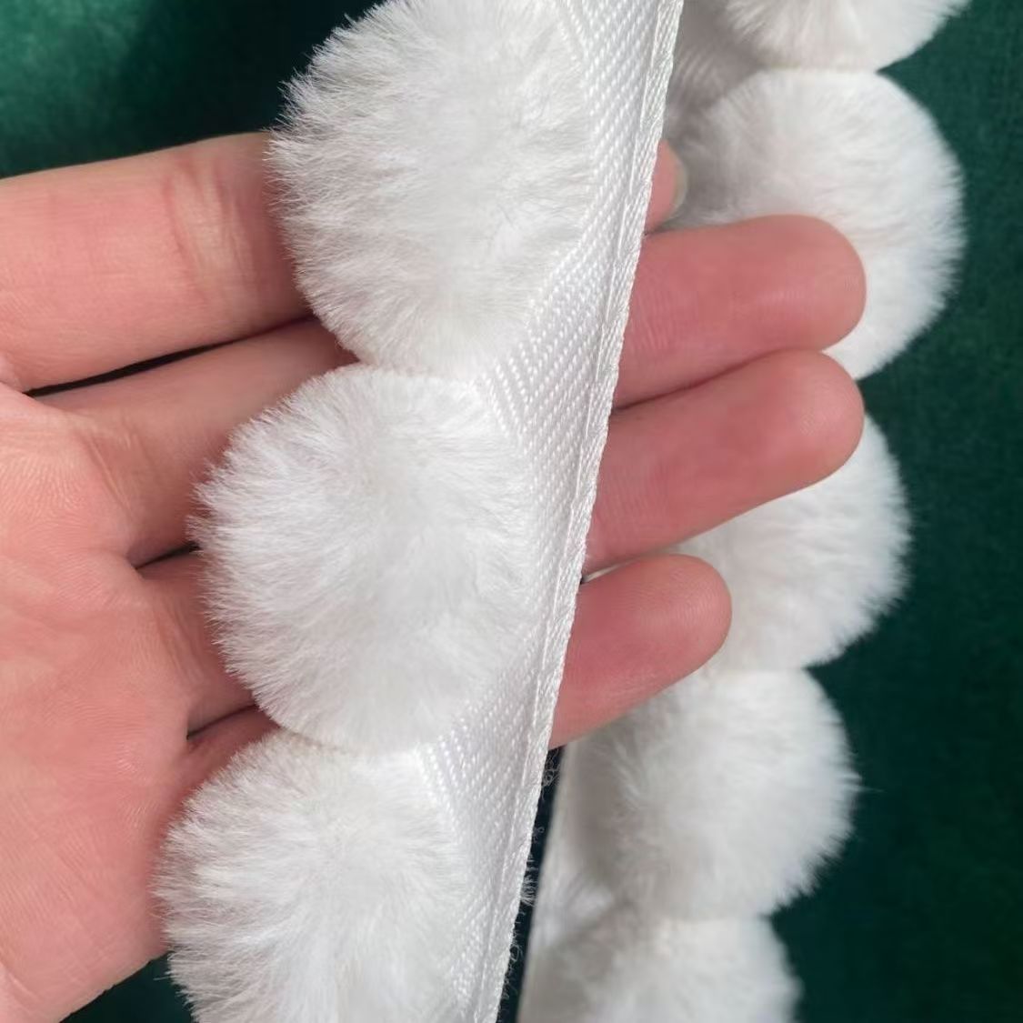 3cm Sztuczne futro królicze po – Fringe Ribbon Sewing recenzja i cena