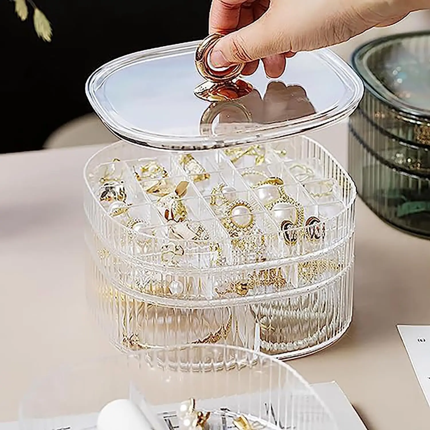 Pudełko na biżuterię, organize – Craft Embellishment Storage recenzja i cena