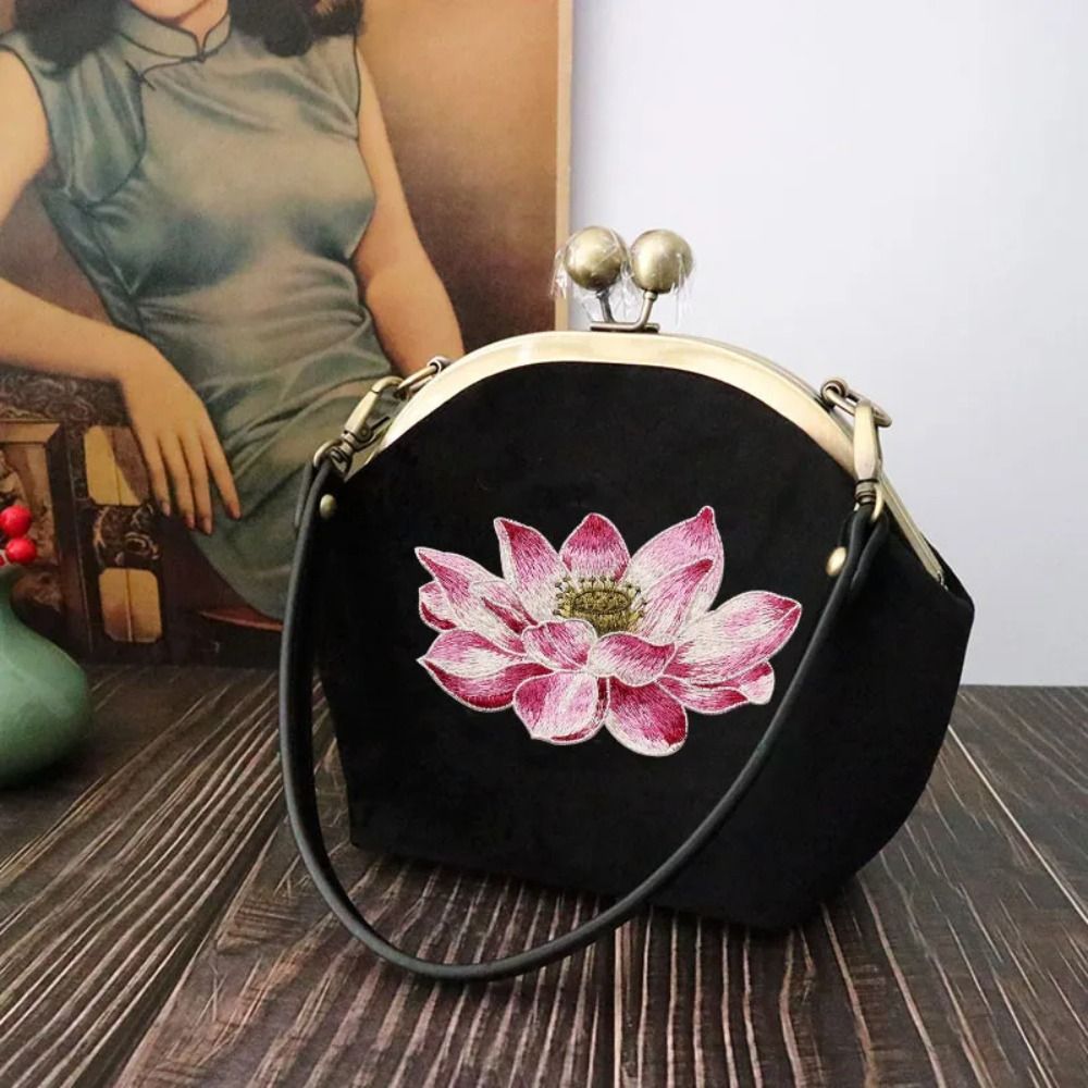 Miękkie kwiatowa łatka lotosu  – Applique Patch Flower recenzja i cena