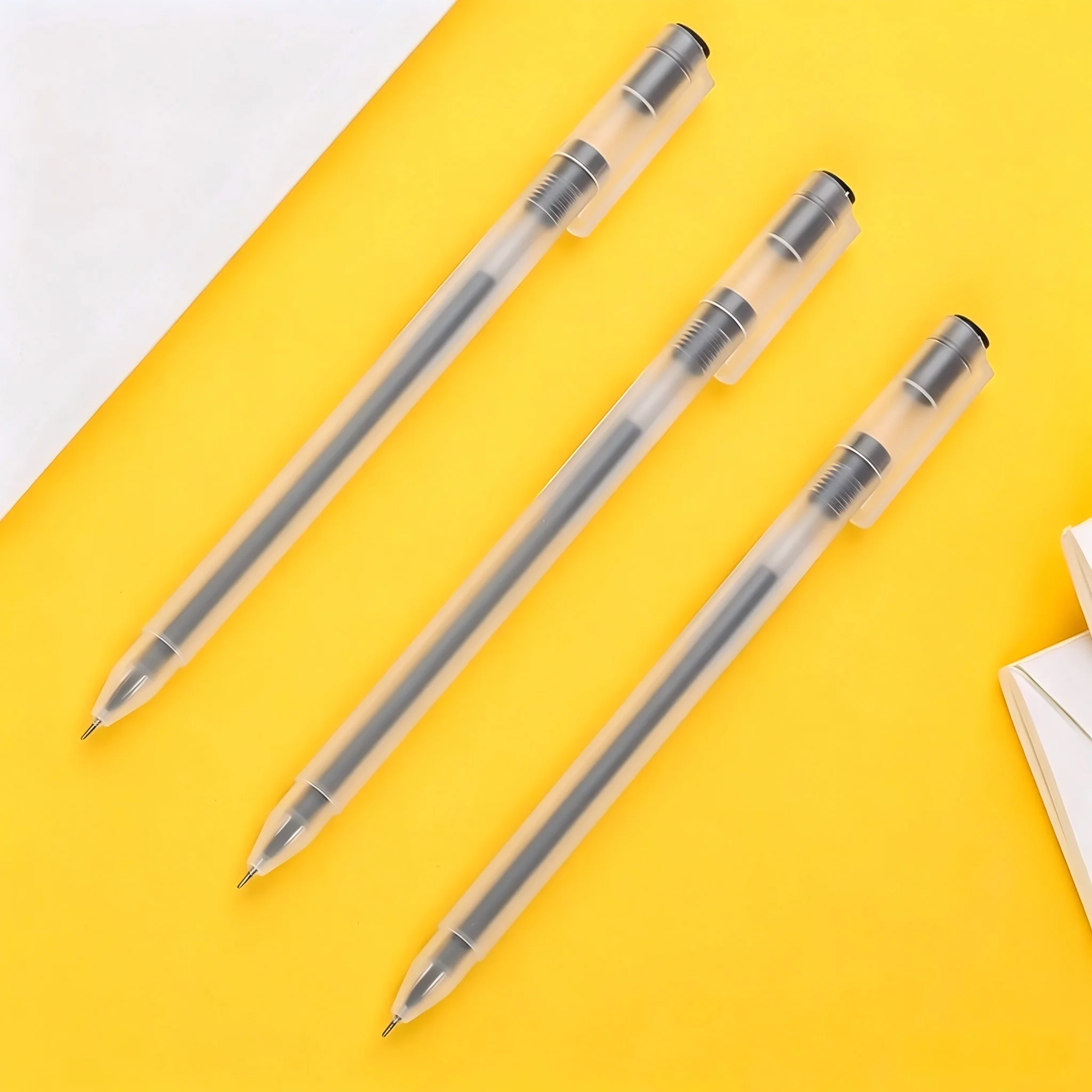 Długopisy żelowe A119, czarne, – Muji Stationery Gel Pen recenzja i cena
