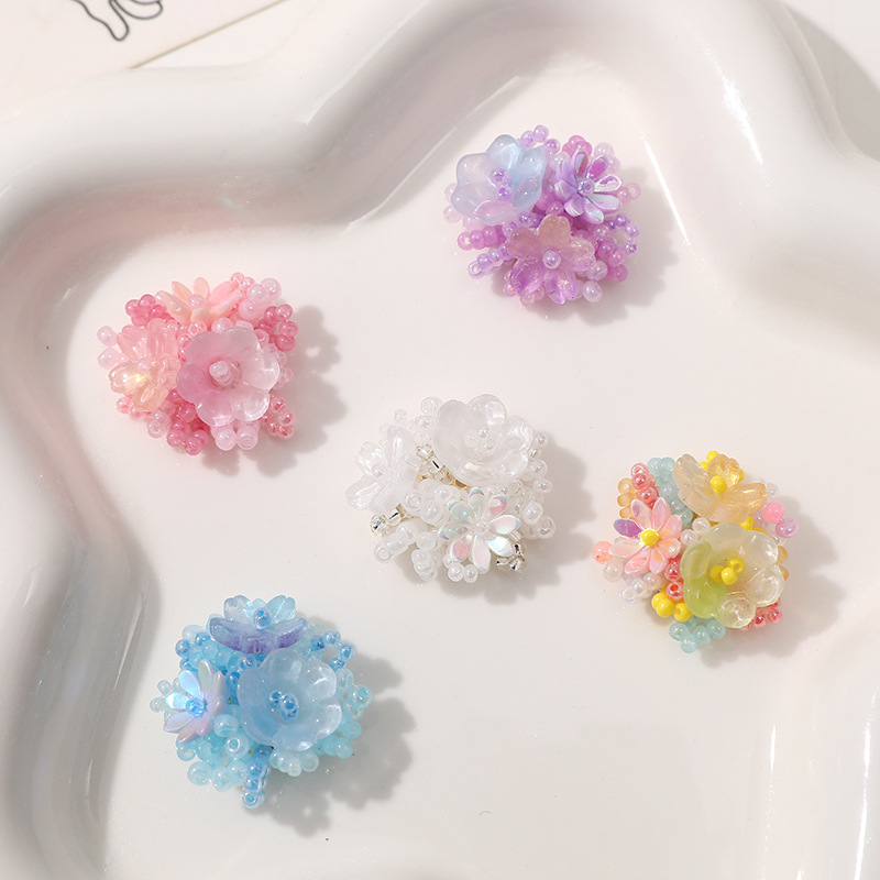2 szt. Kryształowe aplikacje k – Applique Patch Flower recenzja i cena