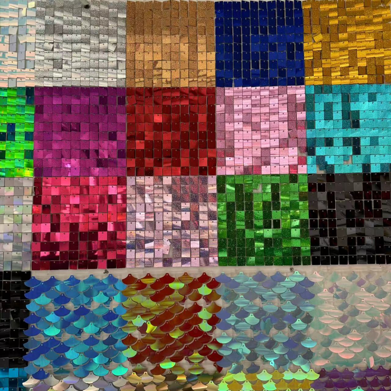 Panele ścienne z cekinami Lase – Sequin Fabric Panel recenzja i cena