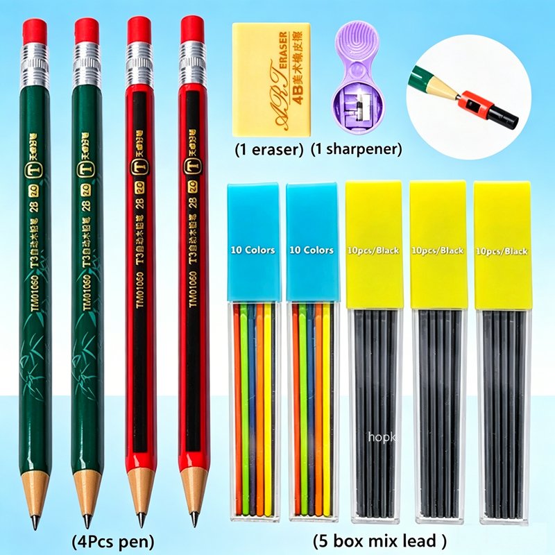Zestaw ołówków automatycznych  – Staedtler Pencil Lumocolor recenzja i cena