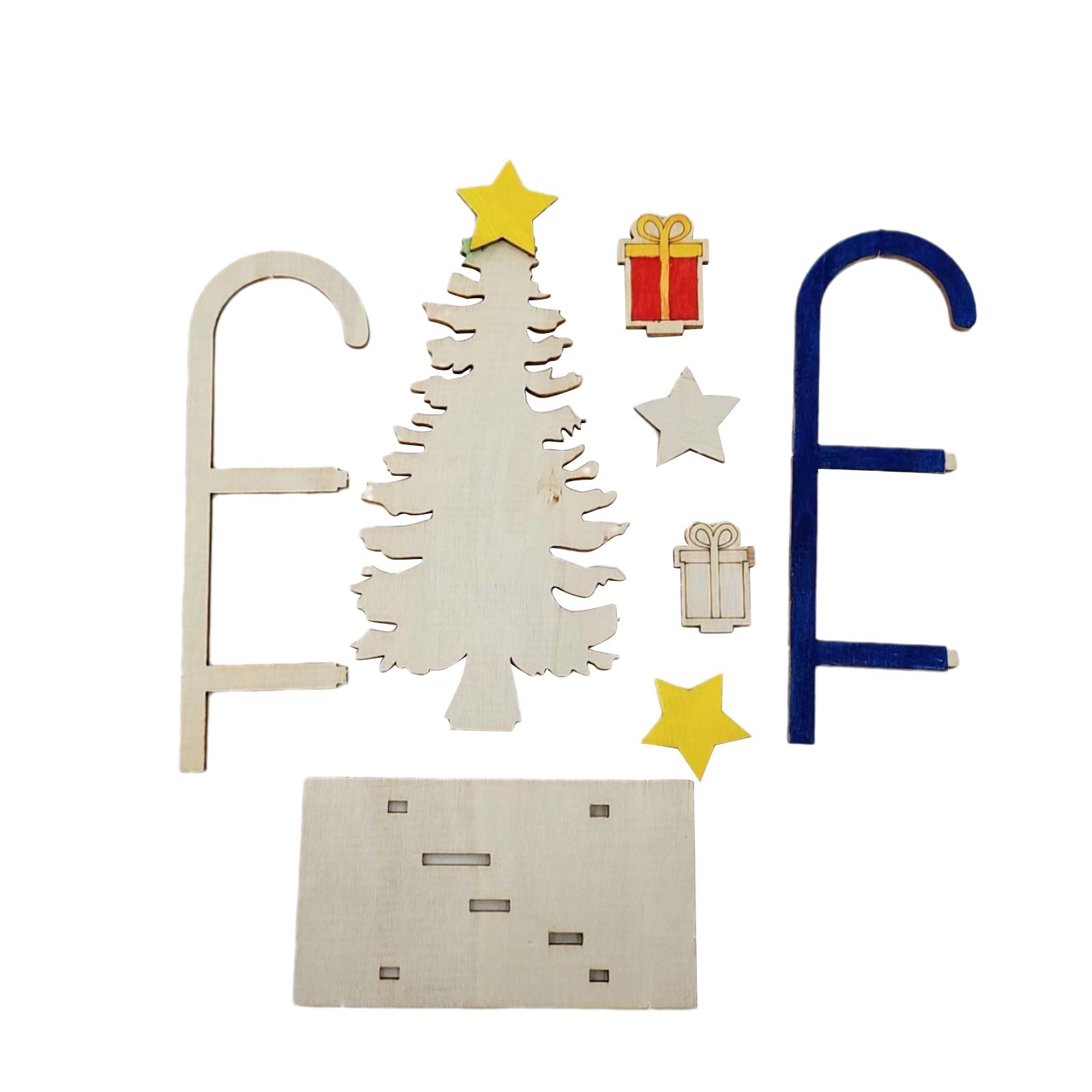 3x Drewniane ozdoby świąteczne – Christmas Craft Embellishment recenzja i cena